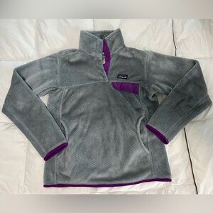 Patagonia 1/4 Button Up Crewneck Sweater